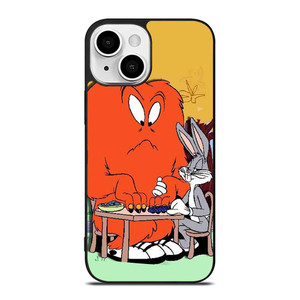 BUGS BUNNY AND GOSSAMER RED LOONEY TUNES iPhone 13 Mini Case Cover