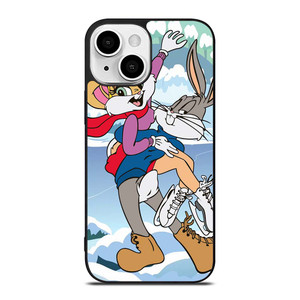 BUGS BUNNY AND LOLA CARTOON iPhone 13 Mini Case Cover BUGS BUNNY AND LOLA CARTOON iPhone 13 Mini Case Cover