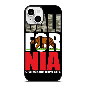 CALIFORNIA REPUBLIC CAMO SYMBOL iPhone 13 Mini Case Cover CALIFORNIA REPUBLIC CAMO SYMBOL iPhone 13 Mini Case Cover