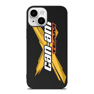 CAN AM X TEAM CARBON iPhone 13 Mini Case Cover CAN AM X TEAM CARBON iPhone 13 Mini Case Cover