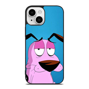 CARTOON COURAGE THE COWARDLY DOG iPhone 13 Mini Case Cover