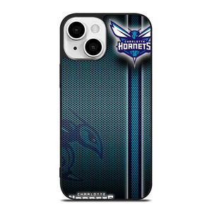 CHARLOTTE HORNETS METAL LOGO iPhone 13 Mini Case Cover