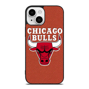 CHICAGO BULLS BASKETBALL EMBOSS iPhone 13 Mini Case Cover