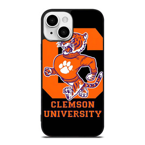 CLEMSON TIGERS UNIVERSITY ICON iPhone 13 Mini Case Cover
