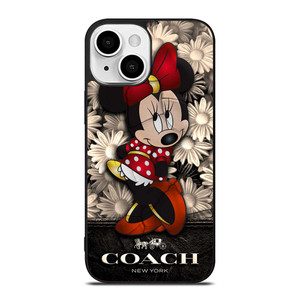 COACH FLOWER MINNIE MOUSE iPhone 13 Mini Case Cover