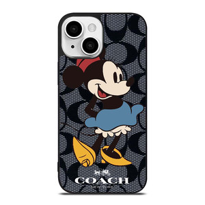 COACH MINNIE MOUSE iPhone 13 Mini Case Cover COACH MINNIE MOUSE iPhone 13 Mini Case Cover