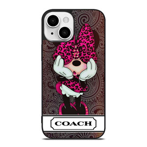 COACH NEW YORK MINNIE MOUSE CUTE iPhone 13 Mini Case Cover