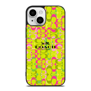 COACH NEW YORK NEW DESIGN iPhone 13 Mini Case Cover COACH NEW YORK NEW DESIGN iPhone 13 Mini Case Cover