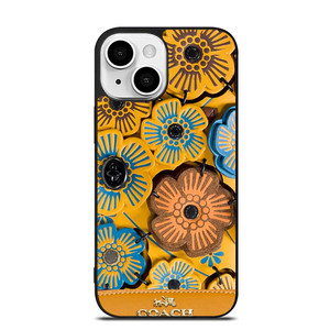 COACH NEW YORK ROSE TEA iPhone 13 Mini Case Cover