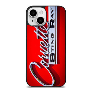 CORVETTE STINGRAY RED EMBLEM iPhone 13 Mini Case Cover