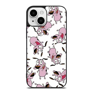 COURAGE THE COWARDLY DOG COLLAGE iPhone 13 Mini Case Cover COURAGE THE COWARDLY DOG COLLAGE iPhone 13 Mini Case Cover