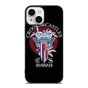 CROOKS AND CASTLES HAWAII LOGO iPhone 13 Mini Case Cover