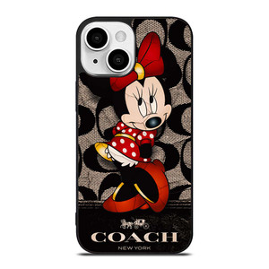 CUTE COACH MINNIE MOUSE iPhone 13 Mini Case Cover CUTE COACH MINNIE MOUSE iPhone 13 Mini Case Cover