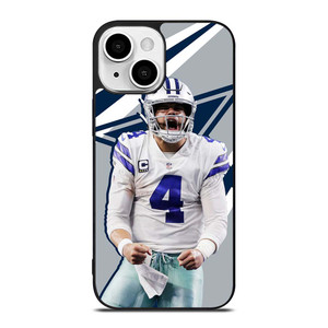 DARK PRESCOTT DALLAS COWBOYS iPhone 13 Mini Case Cover DARK PRESCOTT DALLAS COWBOYS iPhone 13 Mini Case Cover