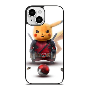 DEADPOOL PIKACHU POKEMON iPhone 13 Mini Case Cover