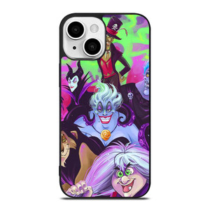 DISNEY VILLAINS URSULA AND FRIENDS iPhone 13 Mini Case Cover DISNEY VILLAINS URSULA AND FRIENDS iPhone 13 Mini Case Cover
