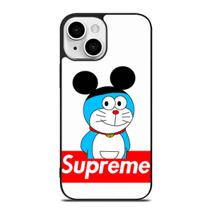 DORAEMON WITH MICKEY SUPREME iPhone 13 Mini Case Cover