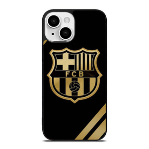FC BARCELONA GOLD LOGO iPhone 13 Mini Case Cover FC BARCELONA GOLD LOGO iPhone 13 Mini Case Cover