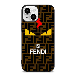 FENDI ROMA EYES LOGO 2 iPhone 13 Mini Case Cover
