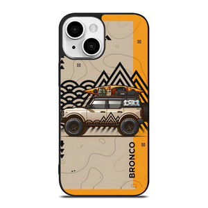 FORD BRONCO ADVENTURES CAR iPhone 13 Mini Case Cover