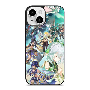 GENSHIN IMPACT MOBILE GAME CHARACTERS iPhone 13 Mini Case Cover