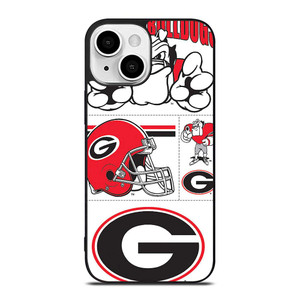 GEORGIA BULLDOGS STICKER COLLECTION iPhone 13 Mini Case Cover