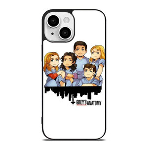 GREY'S ANATOMY CARTOON iPhone 13 Mini Case Cover