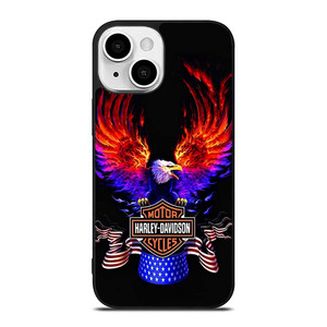 HARLEY DAVIDSON FLAME SWING iPhone 13 Mini Case Cover