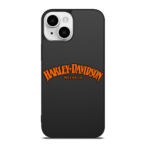 HARLEY DAVIDSON MOTOR CO CARBON iPhone 13 Mini Case Cover