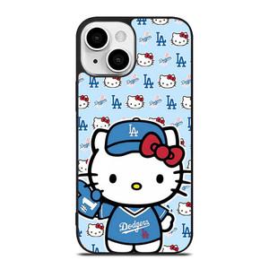HELLO KITTY DODGERS COLLAGE iPhone 13 Mini Case Cover