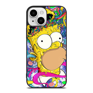 HOMER THE SIMPSONS ART iPhone 13 Mini Case Cover