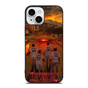 HOUSTON ASTROS STRANGER THINK iPhone 13 Mini Case Cover HOUSTON ASTROS STRANGER THINK iPhone 13 Mini Case Cover