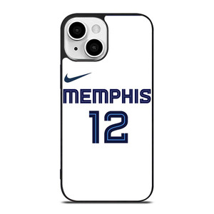 JA MORANT MEMPHIS GRIZZLIES WHITE iPhone 13 Mini Case Cover