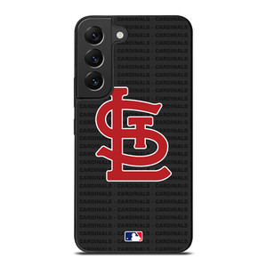 SAINT LOUIS CARDINALS BASEBALL BLACK Samsung Galaxy S22 Plus Case Cover
