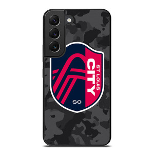 SAINT LOUIS CITY MLS BLACK CAMO Samsung Galaxy S22 Plus Case Cover