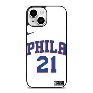 JOEL EMBIID PHILADELPHIA SIXERS KIT iPhone 13 Mini Case Cover