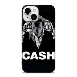 JOHNNY CASH MIDDLE CLIPART iPhone 13 Mini Case Cover
