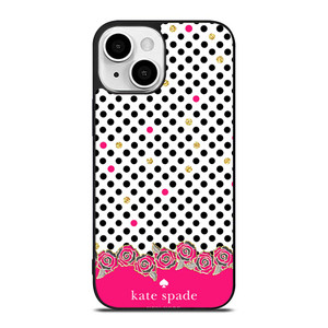 KATE SPADE FLOWER POLKADOT iPhone 13 Mini Case Cover