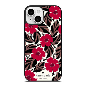 KATE SPADE FLOWER RED iPhone 13 Mini Case Cover