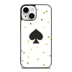 KATE SPADE NEW YORK LOGO GOLD iPhone 13 Mini Case Cover