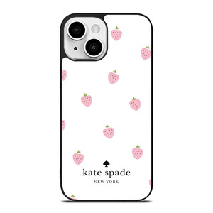 KATE SPADE NEW YORK PINK STRAWBERRY iPhone 13 Mini Case Cover