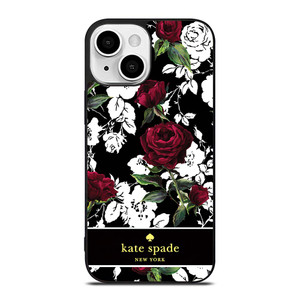 KATE SPADE ROSE RED WHITE iPhone 13 Mini Case Cover