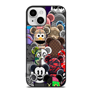 KAWS ALL CHARACTER ICON iPhone 13 Mini Case Cover