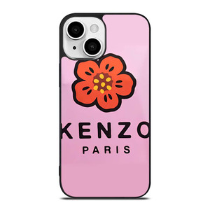 KENZO PARIS PINK FLOWER iPhone 13 Mini Case Cover KENZO PARIS PINK FLOWER iPhone 13 Mini Case Cover