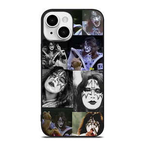 KISS BAND ACE FREHLEY COLLAGE iPhone 13 Mini Case Cover