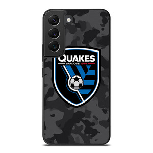 SAN JOSE EARTHQUAKES MLS BLACK CAMO Samsung Galaxy S22 Plus Case Cover