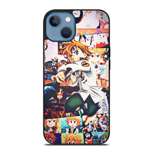 7 DEADLY SINS MELIODAS COLLAGE iPhone 13 Case Cover 7 DEADLY SINS MELIODAS COLLAGE iPhone 13 Case Cover