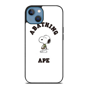 A BATHING APE BAPE SNOOPY iPhone 13 Case Cover A BATHING APE BAPE SNOOPY iPhone 13 Case Cover