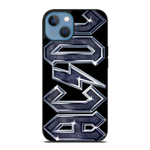 ACDC METAL CARBON LOGO iPhone 13 Case Cover