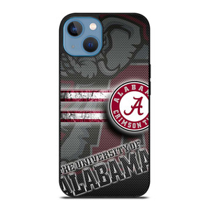ALABAMA CRIMSON TIDE CARBON iPhone 13 Case Cover